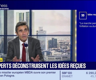 Replay BFM Bourse - Mythomètre : Le marché pense que l'inflation va durer, FAUX répond Christian Bito - 08/09