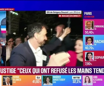 Replay BFM Grand Soir - Municipales 2026 - Paris, Lyon, Marseille : la gauche fait carton plein - 22/03