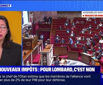 Replay Le Live BFM - Nouveaux impôts : pour Lombard, c'est non - 23/01