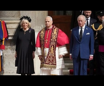 Replay Le roi Charles III rencontre le pape Léon XIV au Vatican lors d'une visite historique