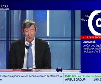 Replay BFM Bourse - La Data Room : 250 Milliards de $ = le chiffre d'affaires des équipements médicaux intelligents dans les hôpitaux devrait passer de 135 Mds à 250 Mds $ d'ici 5 ans, plus de 10% de croissance par an - 14/10