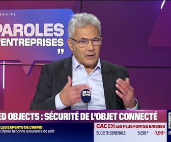 Replay Paroles d'entreprises - Sami Anbouba (Trusted Objects) : Trusted Objects, sécurité de l'object connecté - 15/11
