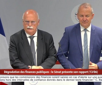 Replay 100% Sénat - Déficit : les conclusions de la mission d'information du Sénat