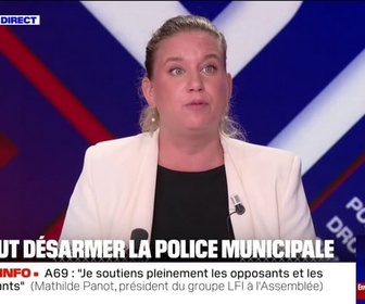 Replay BFM Politique - Le problème que nous avons dans notre pays c'est qu'il y a un lien de confiance qui est brisé avec la police, déclare Mathilde Panot (LFI)