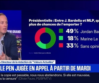 Replay BFM Grand Soir - Marine Le Pen jugée en appel à partir de mardi - 11/01