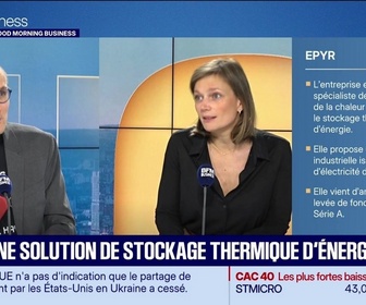Replay Good Morning Business - French Tech : Epyr, une solution de stockage thermique d'énergie - 15/10