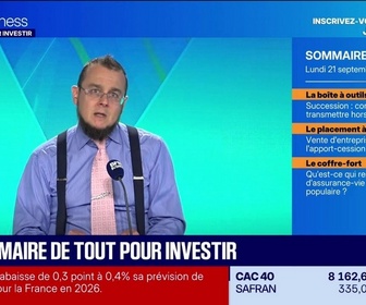 Replay L'intégrale de Tout pour investir du mercredi 23 septembre