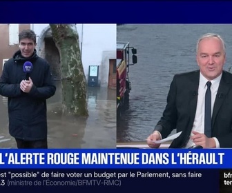 Replay Marschall Truchot - Marshall Truchot : Crues, l'alerte orange maintenue dans l'Hérault - 23/12