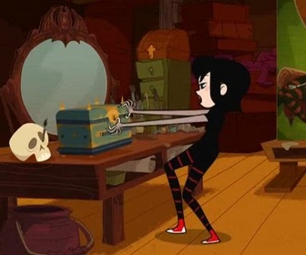 Replay Hôtel Transylvanie - Portrait de Mavis en jeune vampire