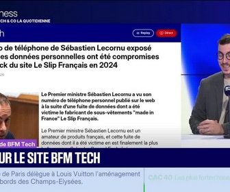 Replay Tech & Co, la quotidienne - À lire sur le site Tech&Co : Le numéro de téléphone de Sébastien Lecornu exposé en ligne, ses données personnelles ont été compromises lors du hack du site Le Slip Français en 2024, par Sylvain Tri