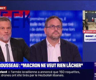 Replay BFM Story Week-end - Story 5 : Rousseau, Macron ne veut rien lâcher - 22/09