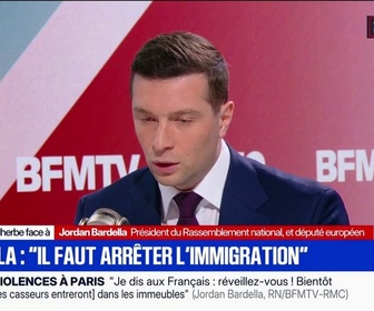 Replay Face à Face - Débordements après le sacre du PSG: Jordan Bardella souhaite rétablir des peines planchers et développer des lieux d'incarcération pour les mineurs