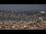 Replay Des panaches de fumée s'élèvent au-dessus de Gaza alors qu'Israël prépare une offensive élargie