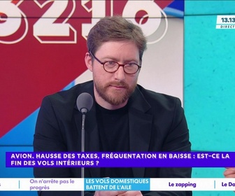 Replay Estelle Midi - Hausse des taxes en avion, baisse de la fréquentation : est-ce la fin des vols intérieurs ?