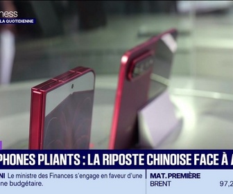 Replay Tech & Co, la quotidienne - Le Tech Flash : Smartphones pliants, la riposte chinoise face à Apple par Léa Benaim - 07/09
