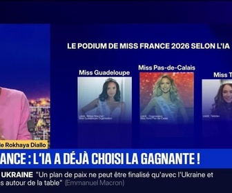 Replay BFM Grand Soir - Miss France : l'IA a déjà choisi la gagnante ! - 01/12