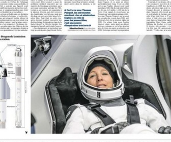 Replay Dans la presse - Sophie Adenot, astronaute française : Je me suis accrochée à mes rêves d'enfance