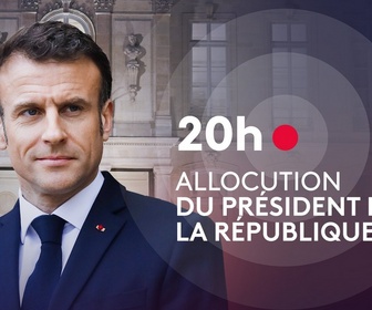 Replay Journal 20h00 - Journal - Allocution du président de la République, Emmanuel Macron