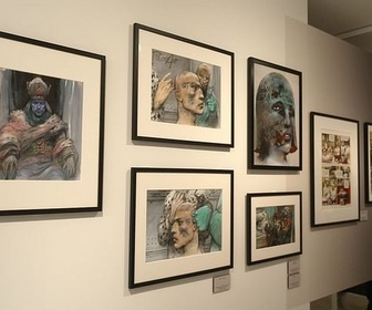 Replay ARTE Journal - Le Fonds Enki Bilal : un lieu dédié aux arts graphiques