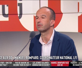 Replay Les Grandes Gueules - Manuel Bompard face aux GG