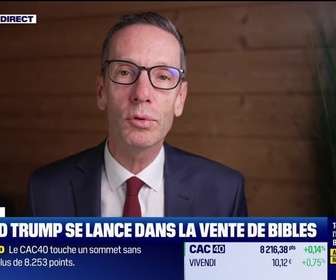Replay BFM Bourse - USA Today : D. Trump se lance dans la vente de... Bibles ! par John Plassard - 28/03