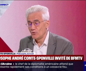 Replay Face à Face - Loi sur la fin de vie: C'est un premier pas et je m'en réjouis, assure le philosophe André Comte-Sponville