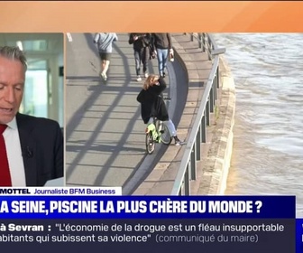Replay La chronique éco - JO de Paris: la Seine sera-t-elle la piscine la plus chère du monde ?