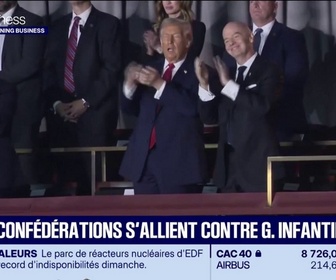 Replay Good Morning Business - FIFA : des confédérations s'allient contre G. Infantino