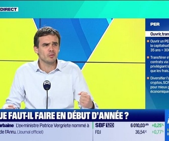 Replay Tout pour investir - Le coach : PER, que faut-il faire en début d'année ? - 31/01