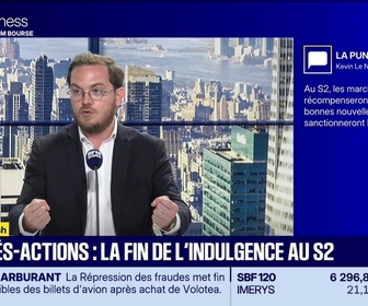 Replay BFM Bourse - La bourse cash : Au second semestre, les marchés ne récompenseront plus les bonnes nouvelles, ils sanctionneront les déceptions ! - 10/07