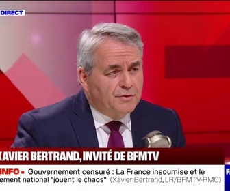 Replay Face à Face - Xavier Bertrand: Tous ceux qui veulent le départ du chef de l'État se rendent coupables d'un coup d'État rampant