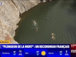 Replay L'image du jour - Ce qu'on ressent, c'est à aucun moment de la peur en l'air: un Français bat le record du monde du saut de la mort