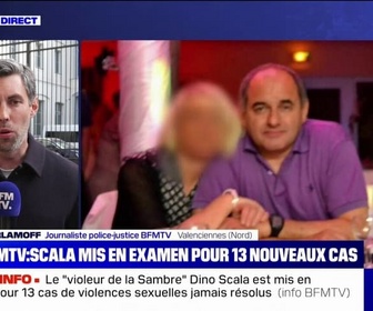 Replay BFM Story - Dinos Scala, surnommé le violeur de la Sambre a été mis en examen ce jeudi pour 13 nouveaux cas de violences sexuelles