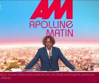 Replay Apolline Matin - Émission du 21 octobre 2026
