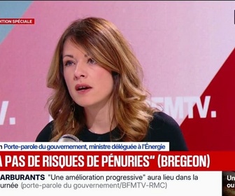 Replay Face à Face - Carburants: Il n'y a pas de risque de pénurie, estime Maud Bregeon, porte-parole du gouvernement