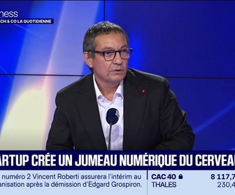 Replay Tech & Co, la quotidienne - Serge De Senti (VB-Tech) : Une startup crée un jumeau numérique du cerveau - 14/09
