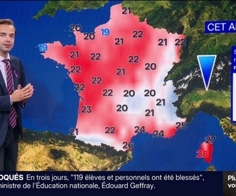 Replay BFM Première - Une France coupée en deux ce jeudi avec de la pluie et des orages sur le flanc est et du soleil sur la façade atlantique