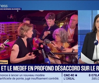 Replay Good Morning Business - La CFDT et le Medef en profond désaccord sur le RN