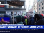 Replay BFM Grand Soir - Une manifestation anti-ICE en cours à Minneapolis - 30/01