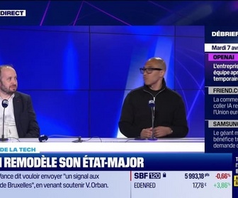 Replay Tech & Co, la quotidienne - OpenAI remodèle son état-major - 07/04