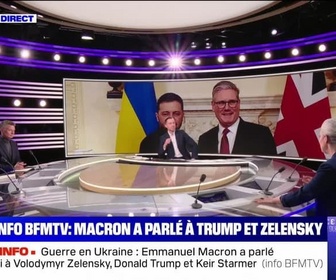 Replay News Box - Info BFMTV : Macron a parlé à Trump et Zelensky - 01/03