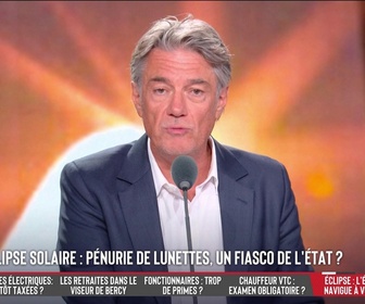 Replay Les Grandes Gueules - Éclipse solaire : pénurie de lunettes, un fiasco de l'État ?