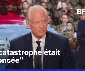 Replay BFM Politique - Guerre au Moyen-Orient: l'interview de Dominique de Villepin, ancien Premier ministre