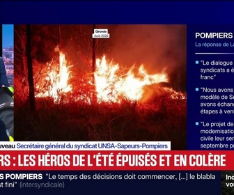 Replay Marschall Truchot : Pompiers, les héros de l'été épuisés et en colère - 13/08