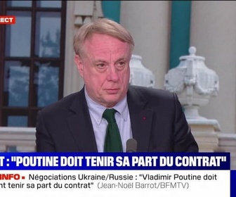 Replay BFM Story - Story 4 : Barrot, Poutine doit tenir sa part du contrat - 12/05