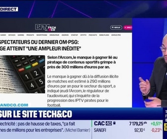 Replay Tech & Co, la quotidienne - À lire sur le site Tech&Co : 55% des spectateurs du dernier OM-PSG: le piratage atteint une ampleur inédite, par Pierre Berge-Cia - 28/11