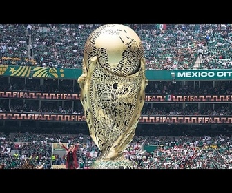 Replay Les fans affluent au stade de Mexico avant le coup d'envoi du Mondial