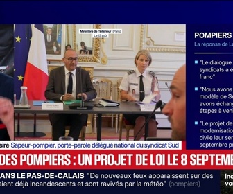 Replay Marschall Truchot : Pompiers, Nuñez n'a pas convaincu les syndicats - 13/08
