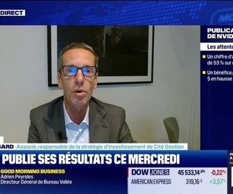 Replay BFM Bourse - USA Today : Nvidia publiera mercredi soir ses résultats, par John Plassard - 25/08