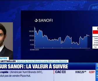 Replay BFM Bourse - Valeur ajoutée : Ils apprécient Sanofi - 04/11